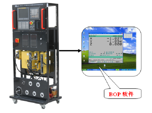 亞龍YL-559型0i MF數控銑床實(shí)訓設備 （教師機）