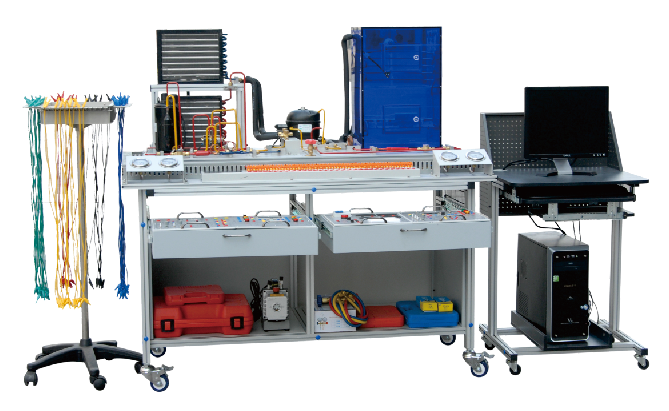 亞龍YL-818型 空調冰箱組裝與調試實(shí)訓考核裝置